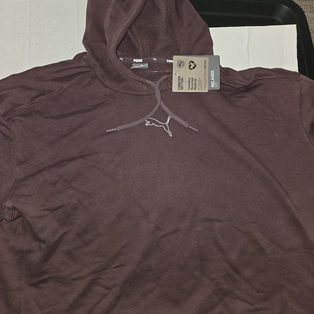 Brand New Puma Women's Her Plum Purple Hoodie Sz XL